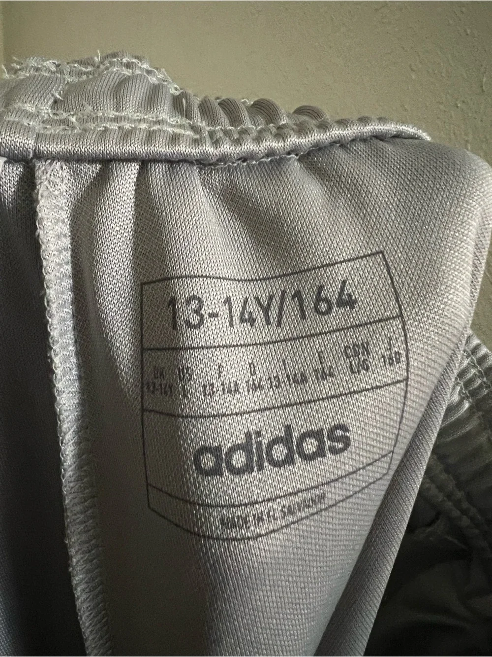 ADIDAS Classic Tiro 24 Aeroready Athletic Athleisure‎ Joggers Grey White Boy's L
